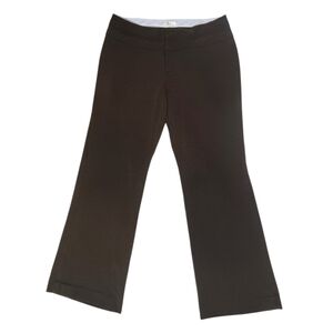 Studio Y Women's Brown Wide Leg Dress Pants Jr Sz 7/8 Regular